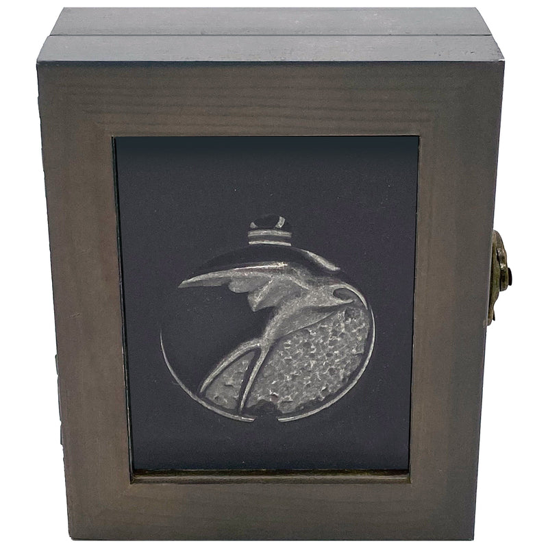 JINX Netflix's The Witcher Ciri Swallow Medallion Necklace + Wooden Collector Box