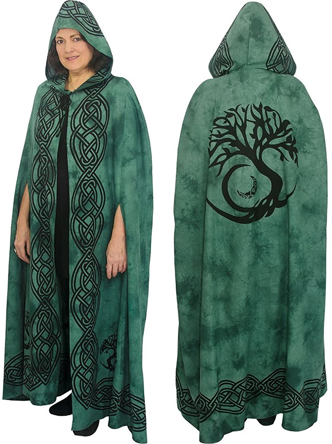 Ritual Cotton Cloak (Tree of Life Green)