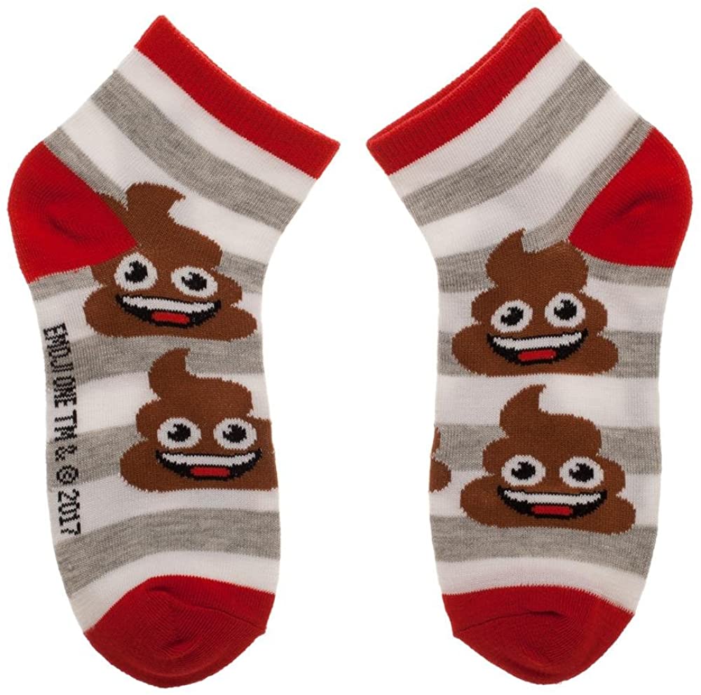 Emoji 4 Pairs Youth Ankle Socks