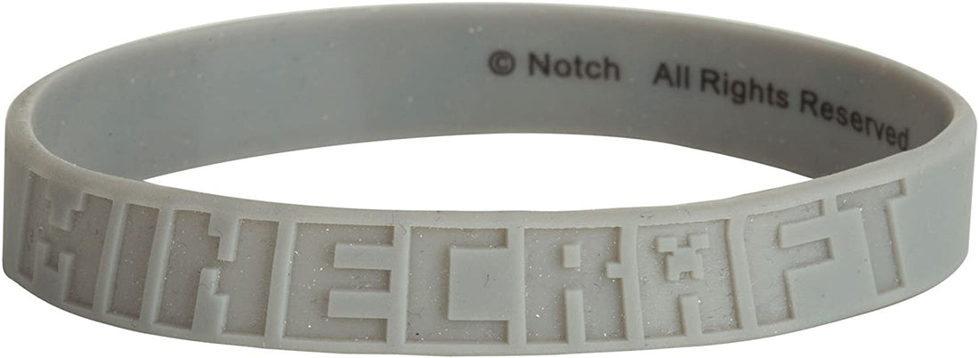 JINX Minecraft Diamond Ore Rubber Bracelet