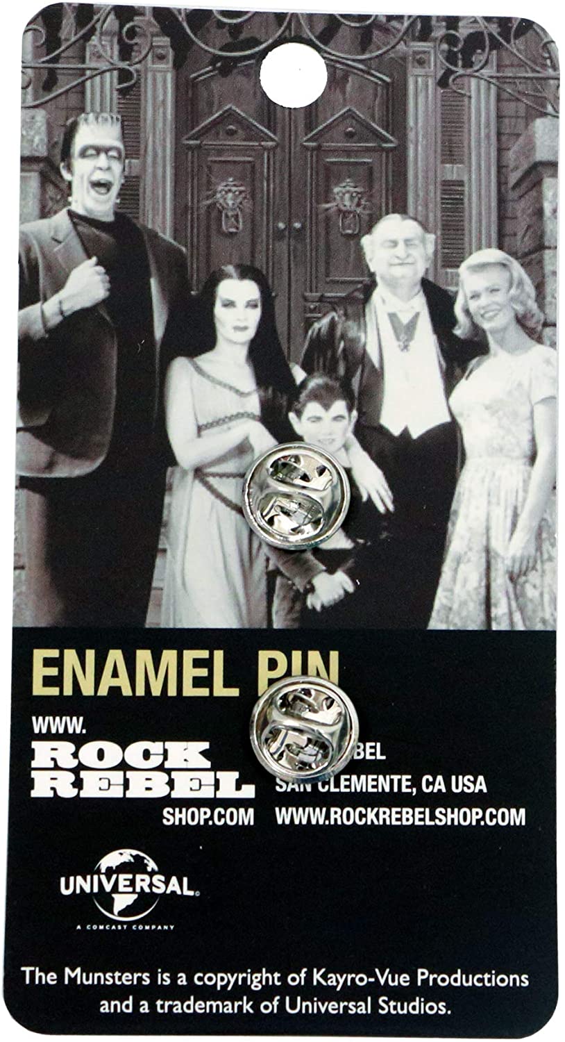 Universal The Munsters Herman Glow In The Dark Enamel Pin