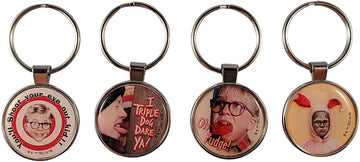 A Christmas Story Keychain 4pk Official Movie Merch 4 Key Chain Bundle