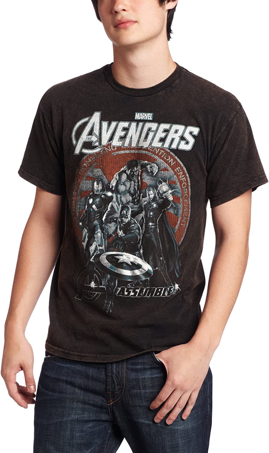 Marvel Avengers Men's Bottle Co T-Shirt