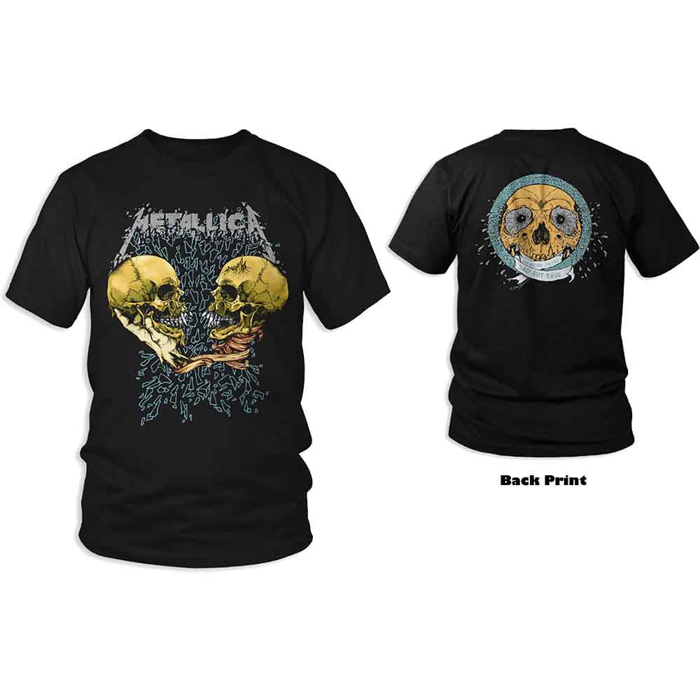 Metallica - Sad But True Men's 2-Sided T Shirt - Official Band Tee