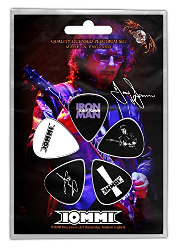 Tony Iommi Guitar Picks 5-Pack  Official Guitar Plectrum