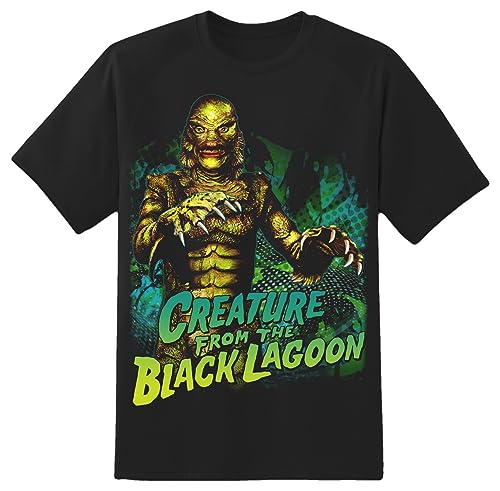 Universal Monsters Creature from The Black Lagoon Tee Standing Gillman T-Shirt