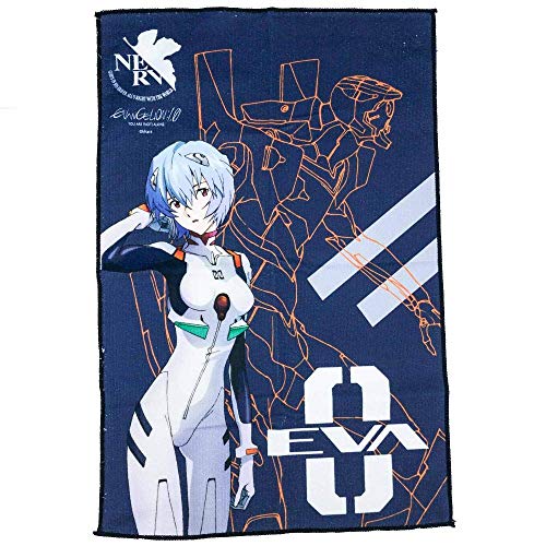 Loot Crate Evangelion Fitness Towel Exclusive Rei Ayanami Unit-00 | Evangelion: 1.0 You are (Not) Alone Anime Gift | Neon Genesis Evangelion