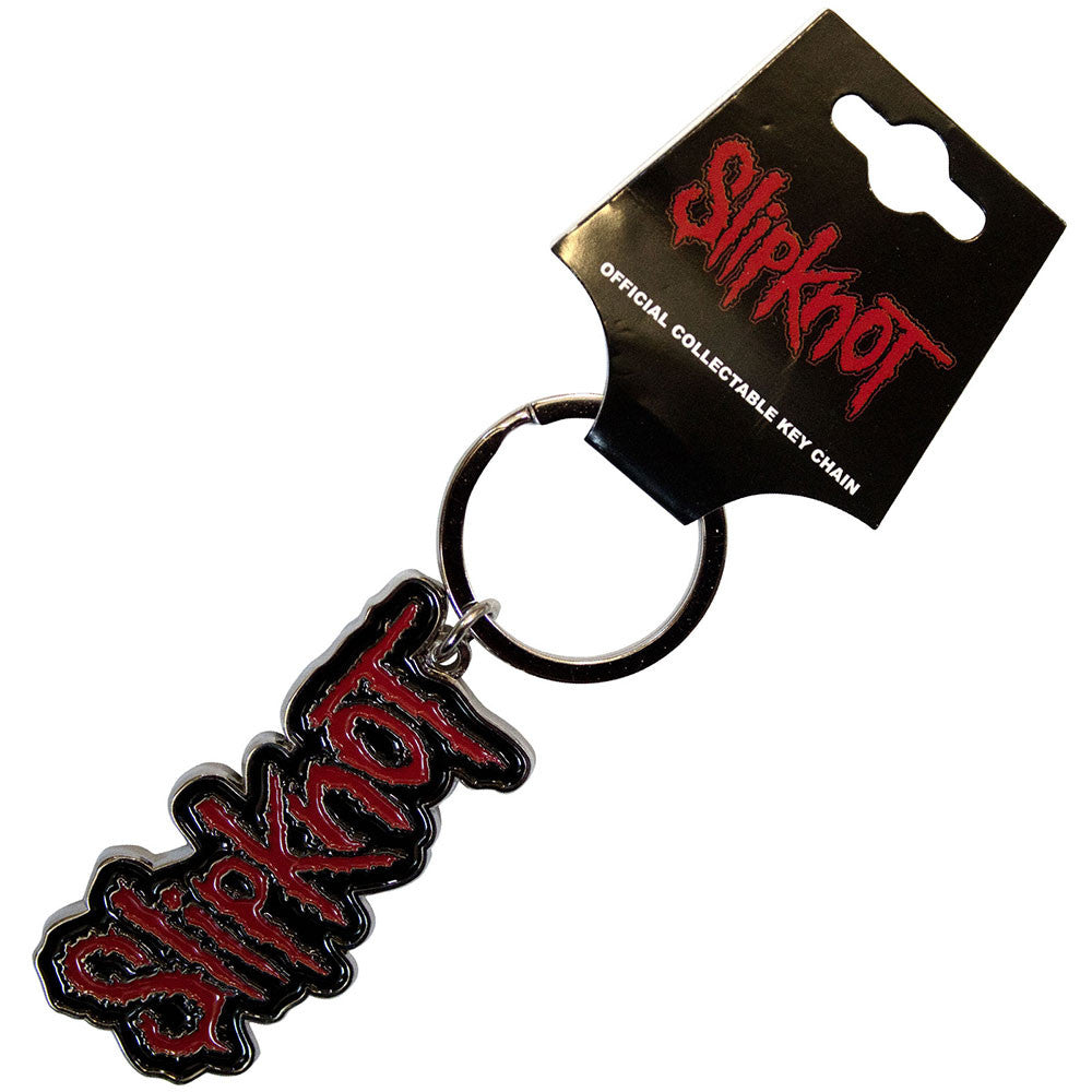 Slipknot Band Text Logo Keychain - Official Band Keyring