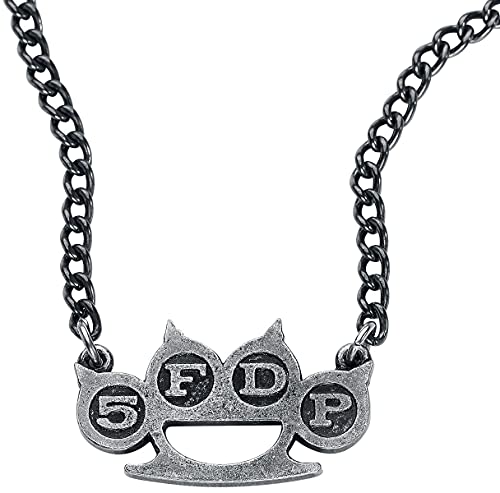 Five Finger Death Punch Knuckle Duster Pendant Necklace - Official 5FDP