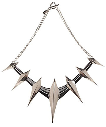 Marvel Black Panther Spike Cosplay Collar Necklace