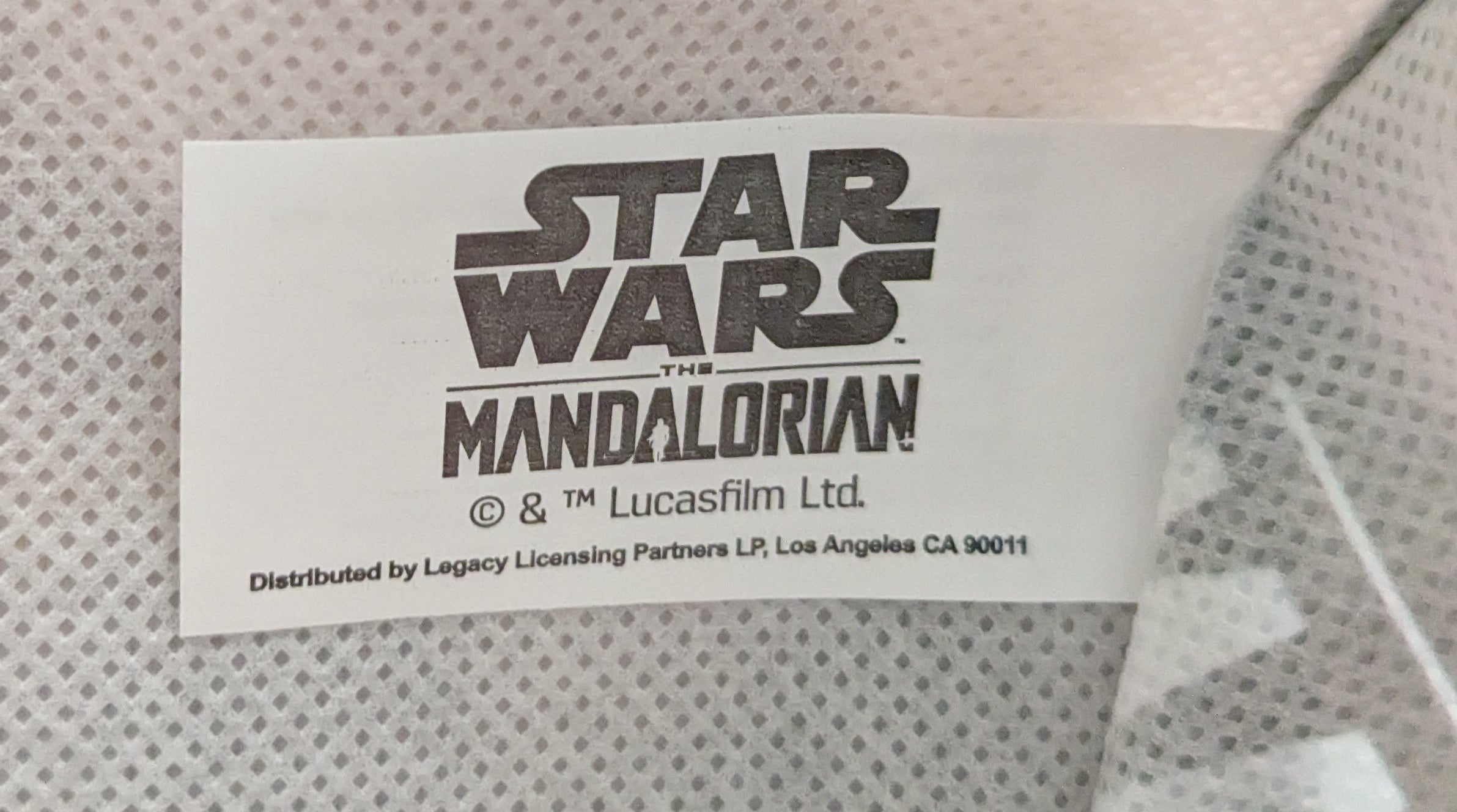 Star Wars The Mandalorian Din Djarin 15" Tote Bag