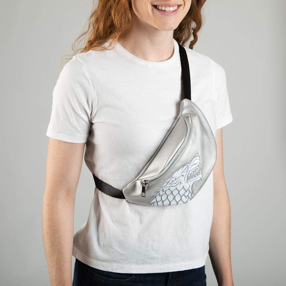 Game of Thrones - House Stark Fanny Pack Dire Wolf Belly Bag