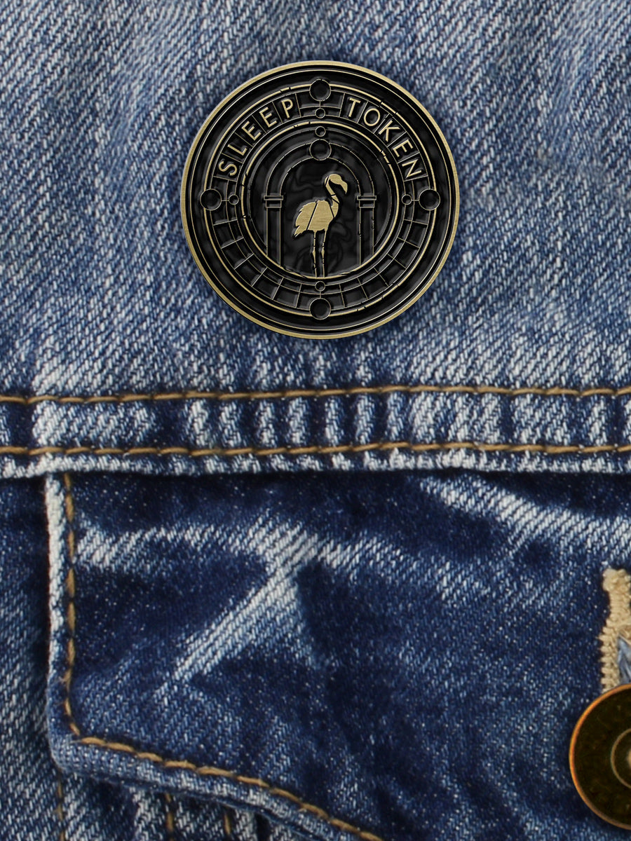 Sleep Token - Even In Arcadia Crest Pin Badge