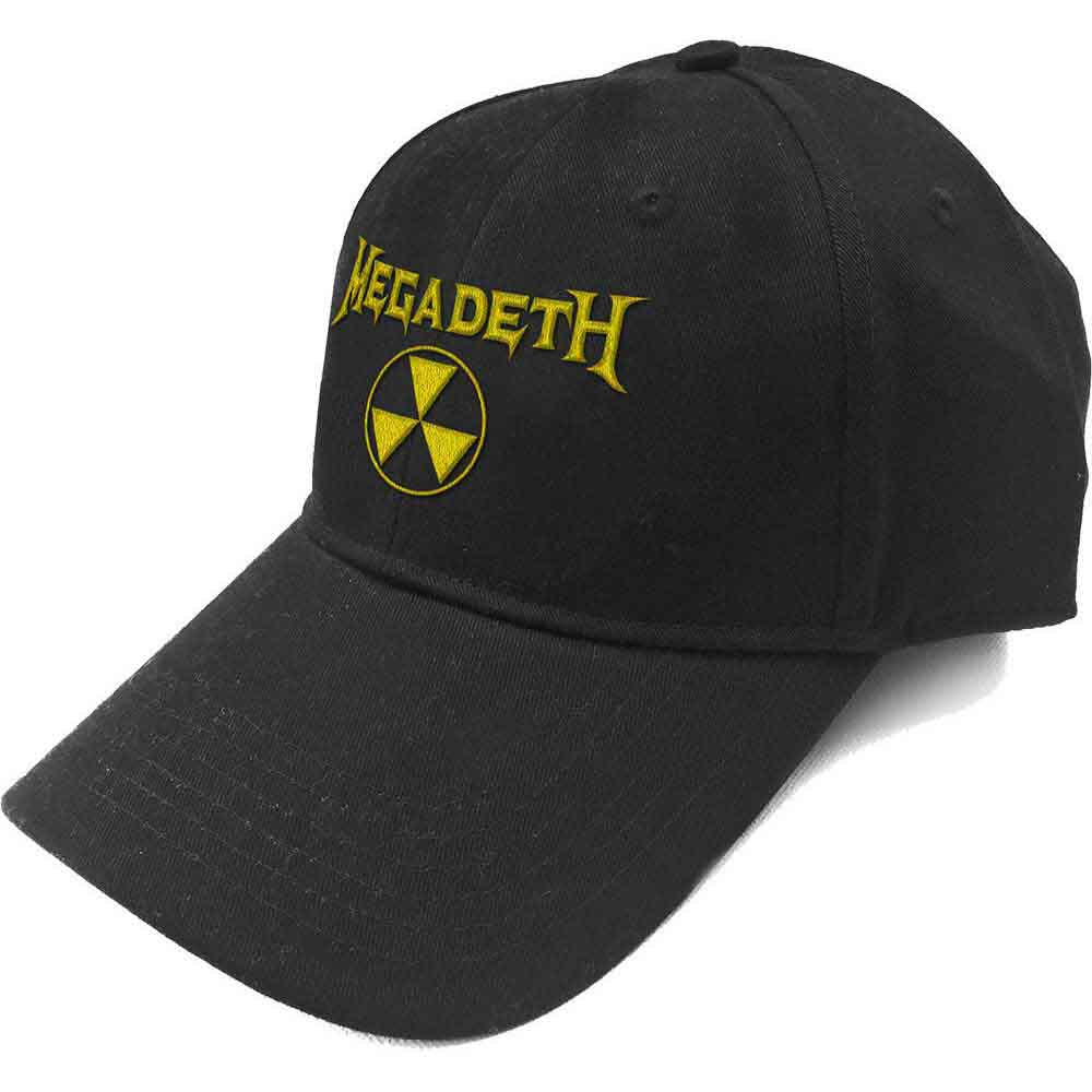 Megadeth Hazard Logo Embroidered Baseball Cap Hat