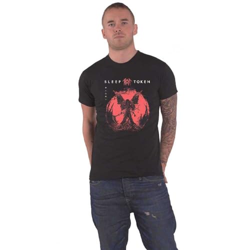 Sleep Token Official 'Take Me Back to Eden' Band Logo T-Shirt - Black
