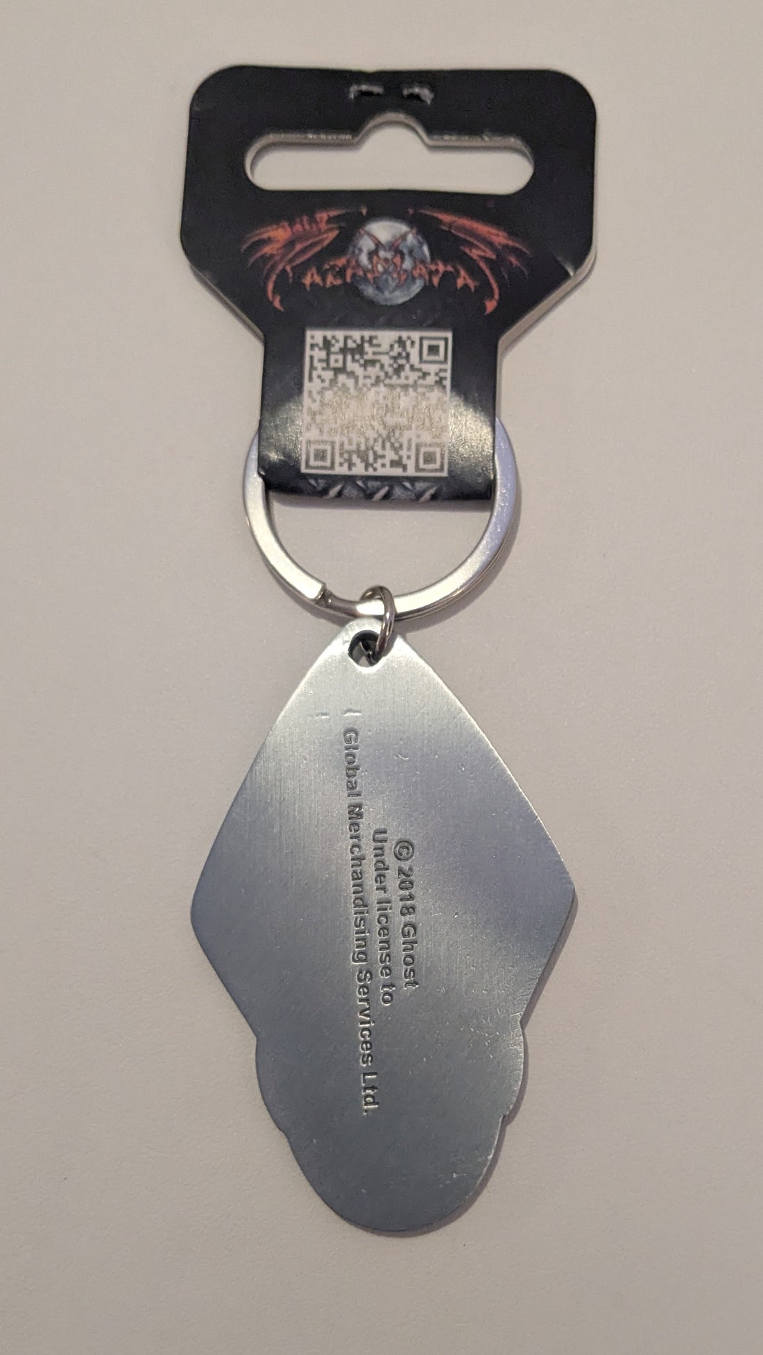 Papa Emeritus Ghost Keychain - 2.5" Head Keyring