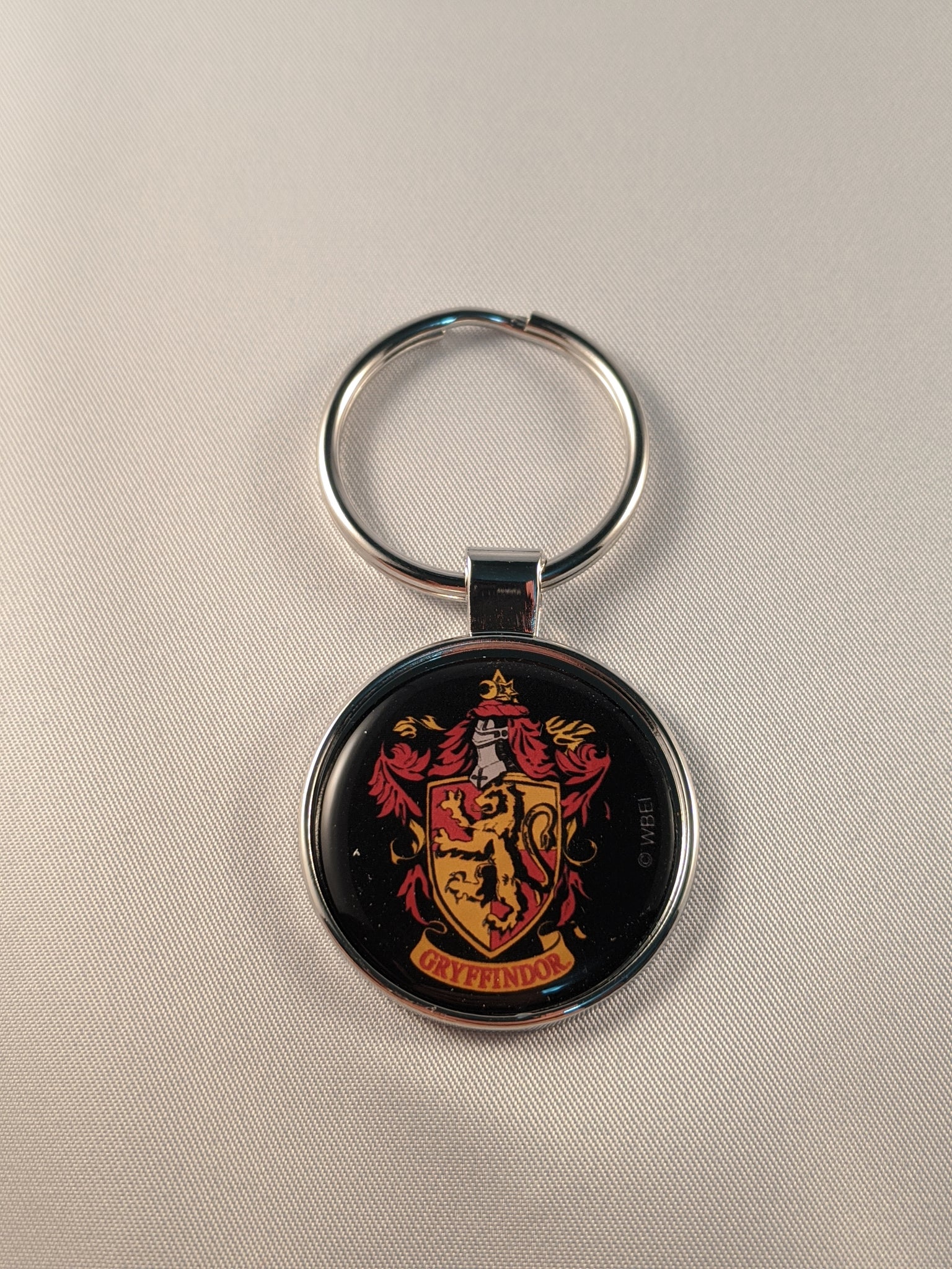 Harry Potter Hogwarts House Crest Keychain 5pk Gryffindor Hufflepuff Ravenclaw Slytherin Logo Set