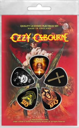 Ozzy Osbourne The Ultimate Sin Guitar Picks 5-Pack