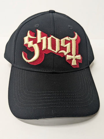 Ghost Embroidered Logo Snapback Hat Official Band Cap