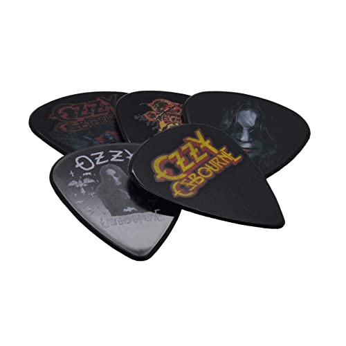 Official Ozzy Osbourne Guitar Pick Set Ordinary Man 5 Piece Plectrum Pack