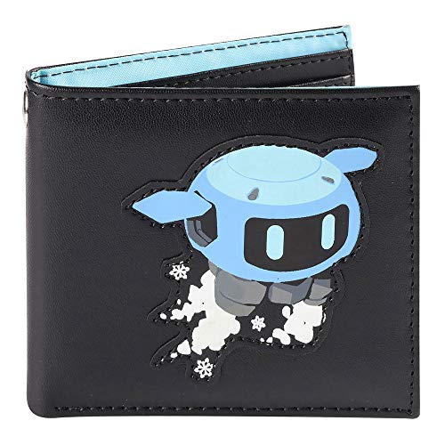 JINX Overwatch 'Mei Snowball' Graphic Bi-Fold Wallet Black