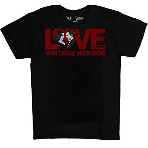 Bela Lugosi x Vampira Love Vintage Horror T-shirt