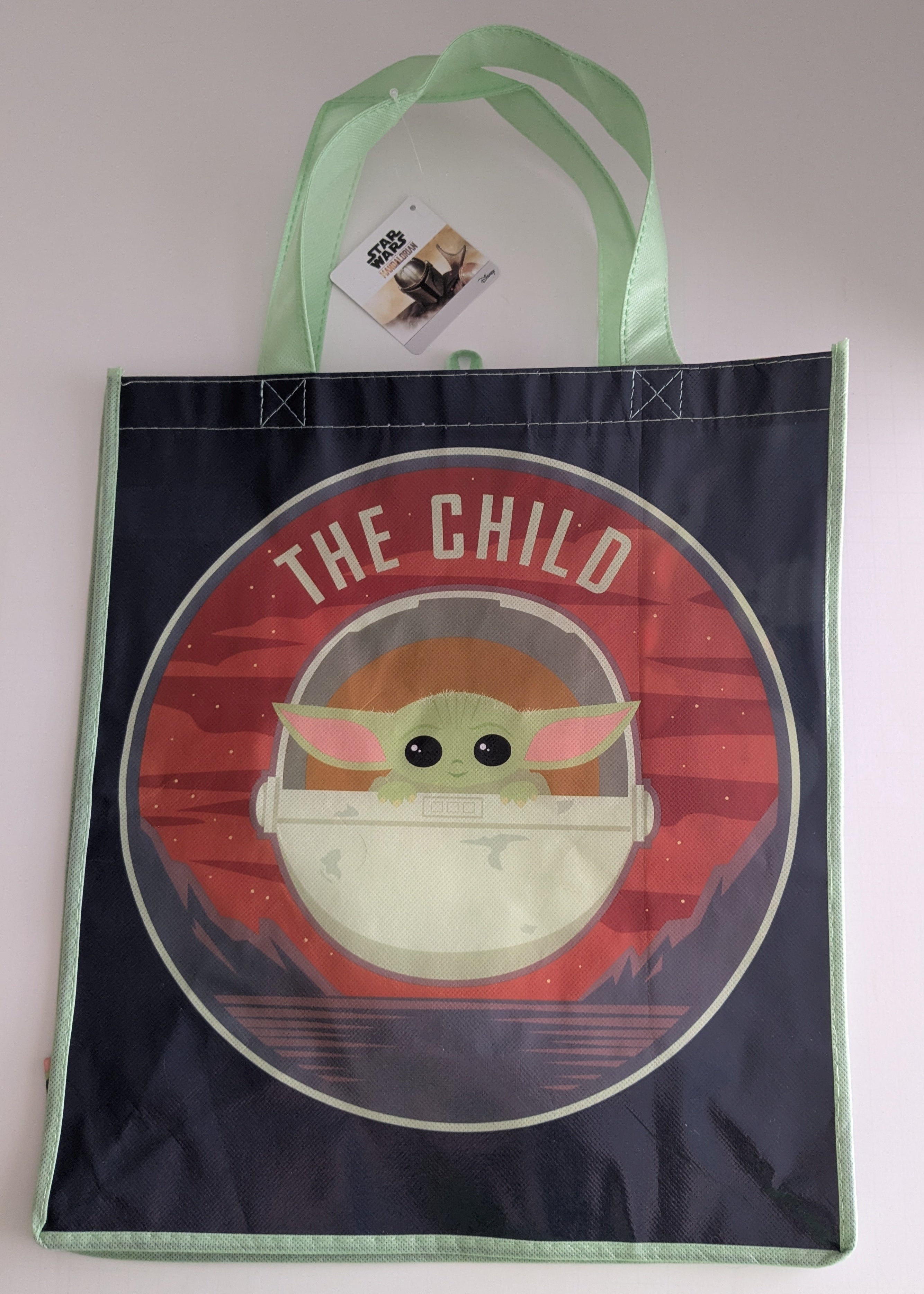 Star Wars The Mandalorian The Child 15” Tote Bag Animated Grogu