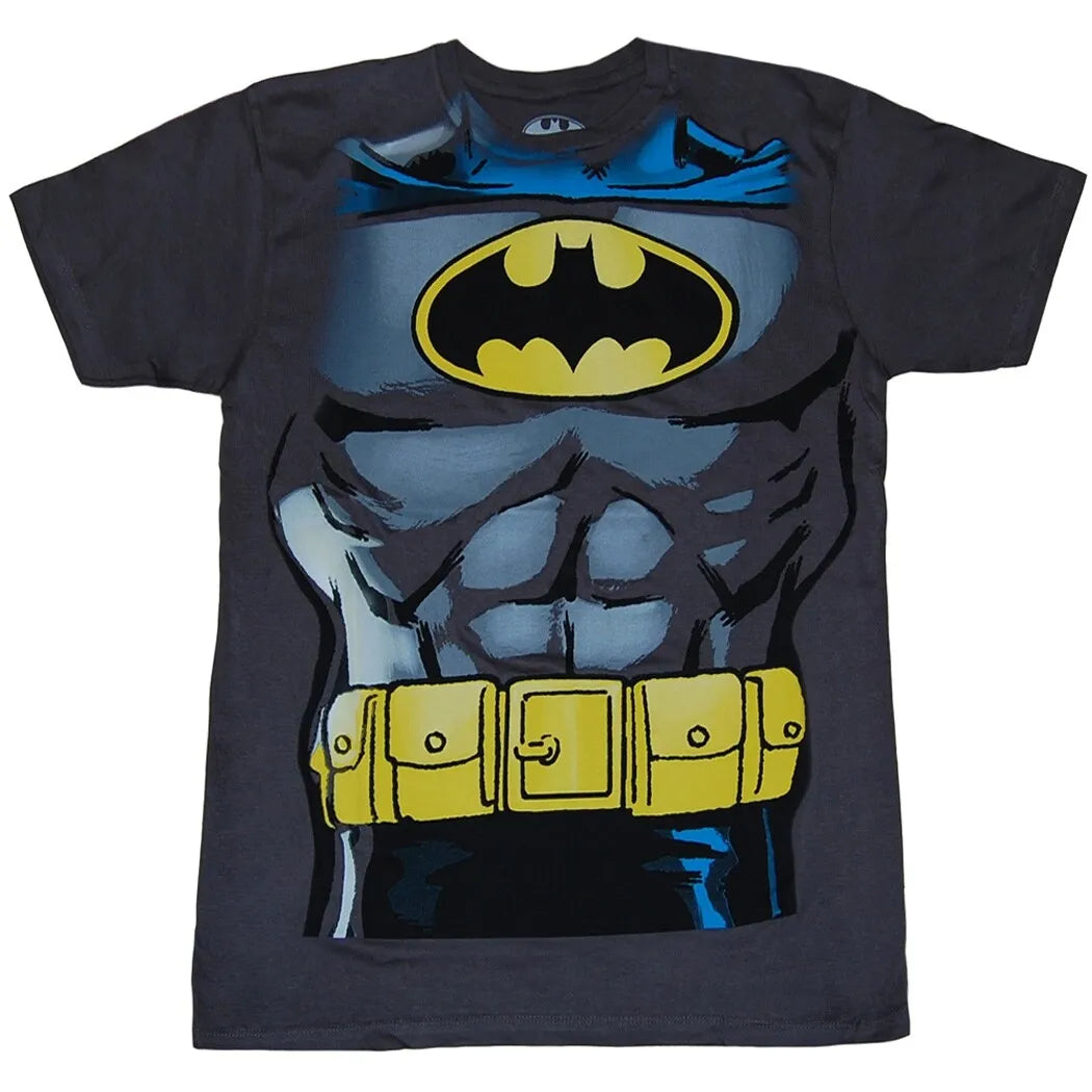 Batman Muscle Costume Men's T-Shirt - Official DC Comics Tee