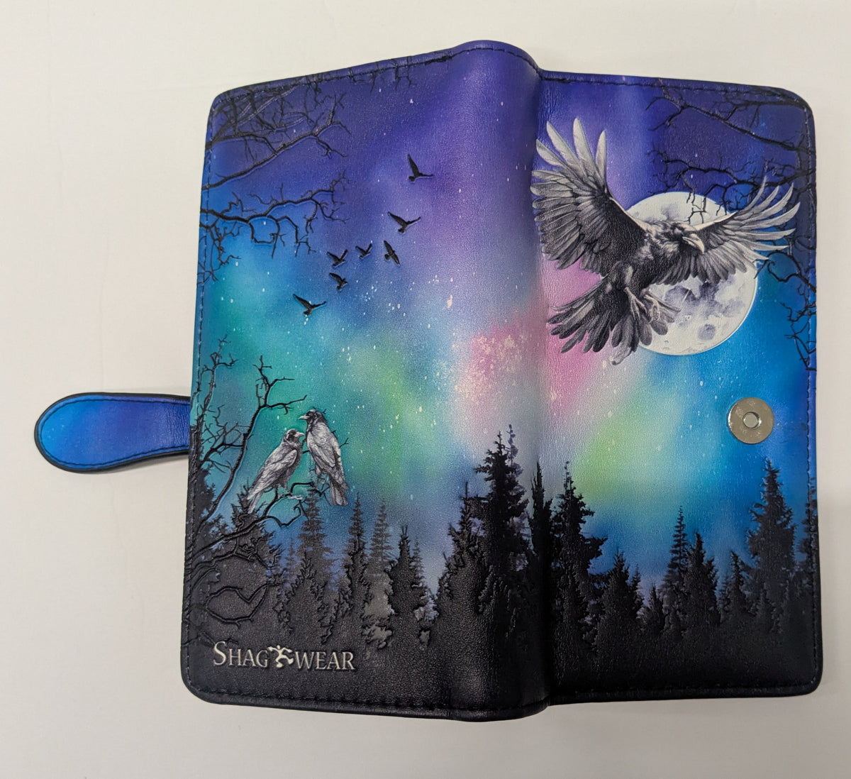 Raven Moon Wallet Women's Large Wallet