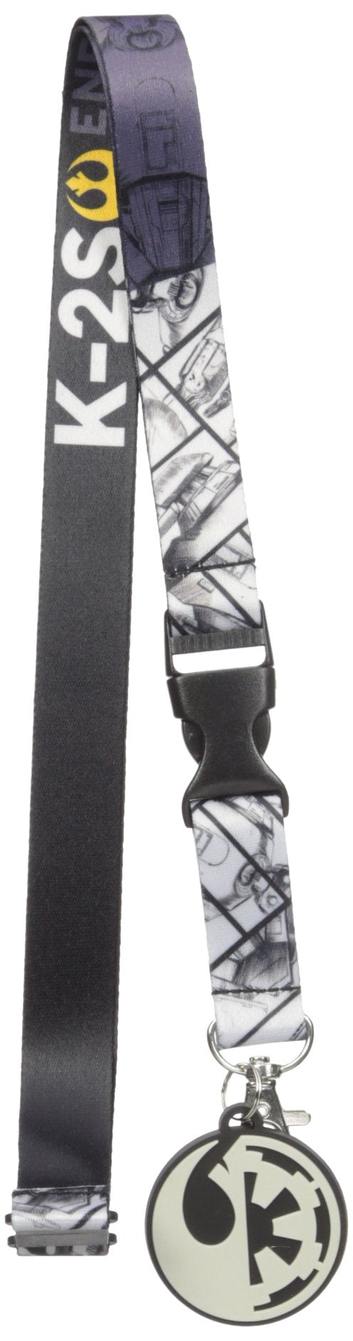 Men's Star Wars Rogue K-2SO Lanyard Official Movie Merch