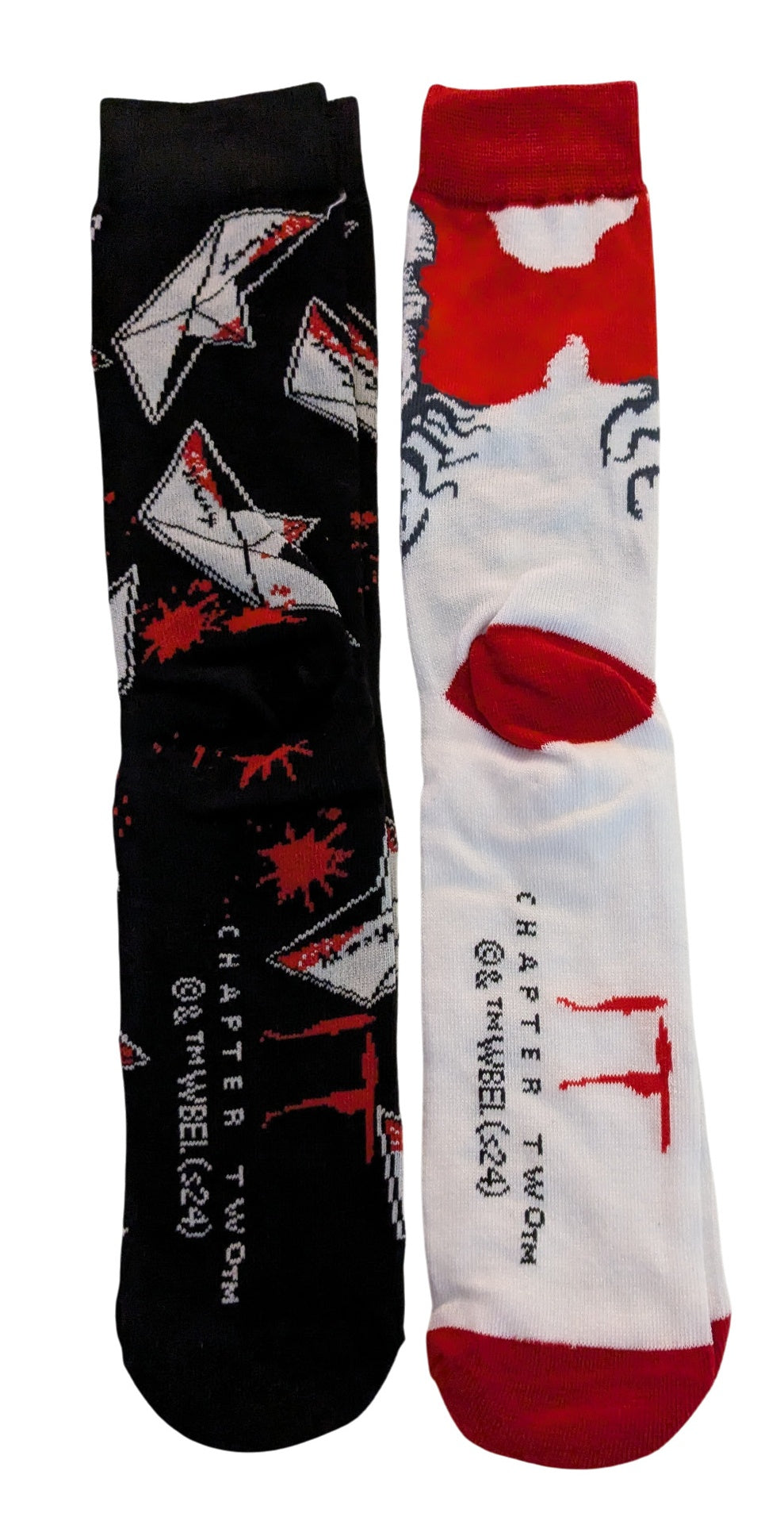 It Crew Socks 2 Pair Pack Pennywise Bloody Boat