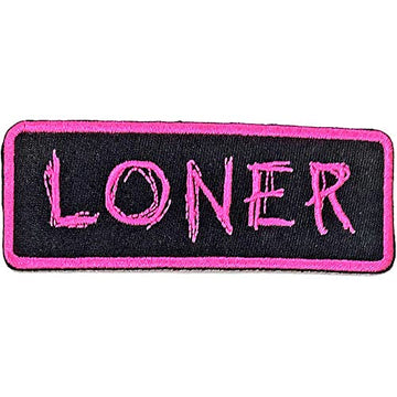 Yungblud Loner Woven Iron-On Patch