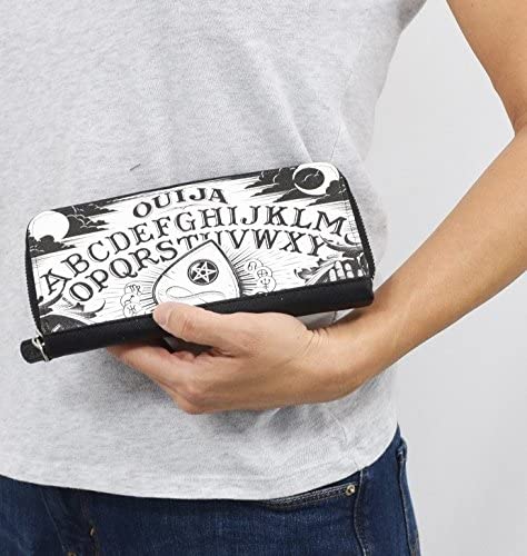 Ouija Board and Planchette Zip Around Wallet Women's Clutch