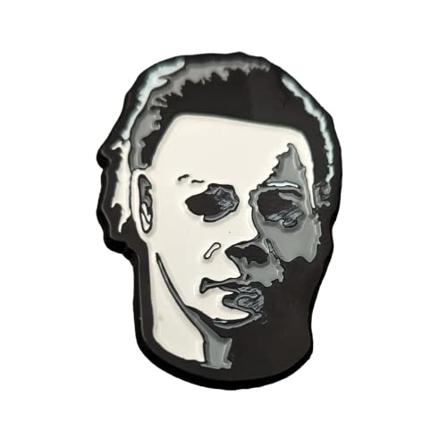 Halloween II Michael Myers Mask Enamel Pin – “Tilted Head” Official Horror Movie Pin