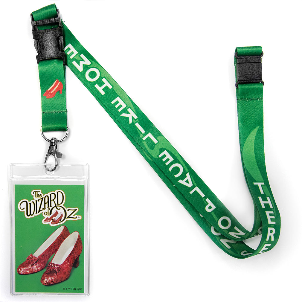 Wizard of Oz Lanyard ID Badge Holder There's No Place Like Home Official Movie