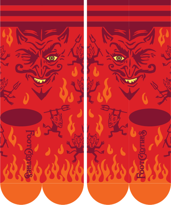 Vintage Devil Socks  are one Hell of a Fashion Upgrade!