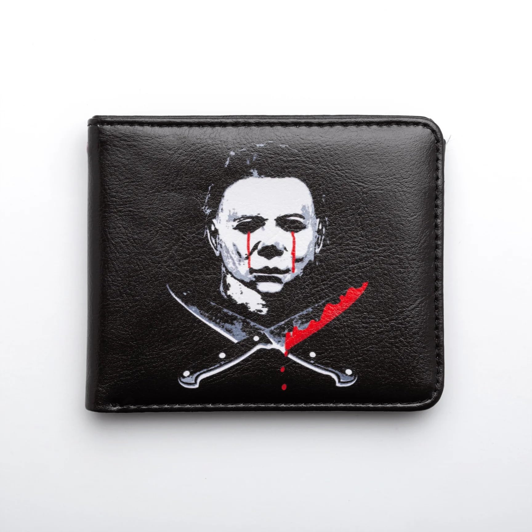 Michael Myers Bleeding Eyes Bi-Fold Wallet Official Halloween II Movie Merch