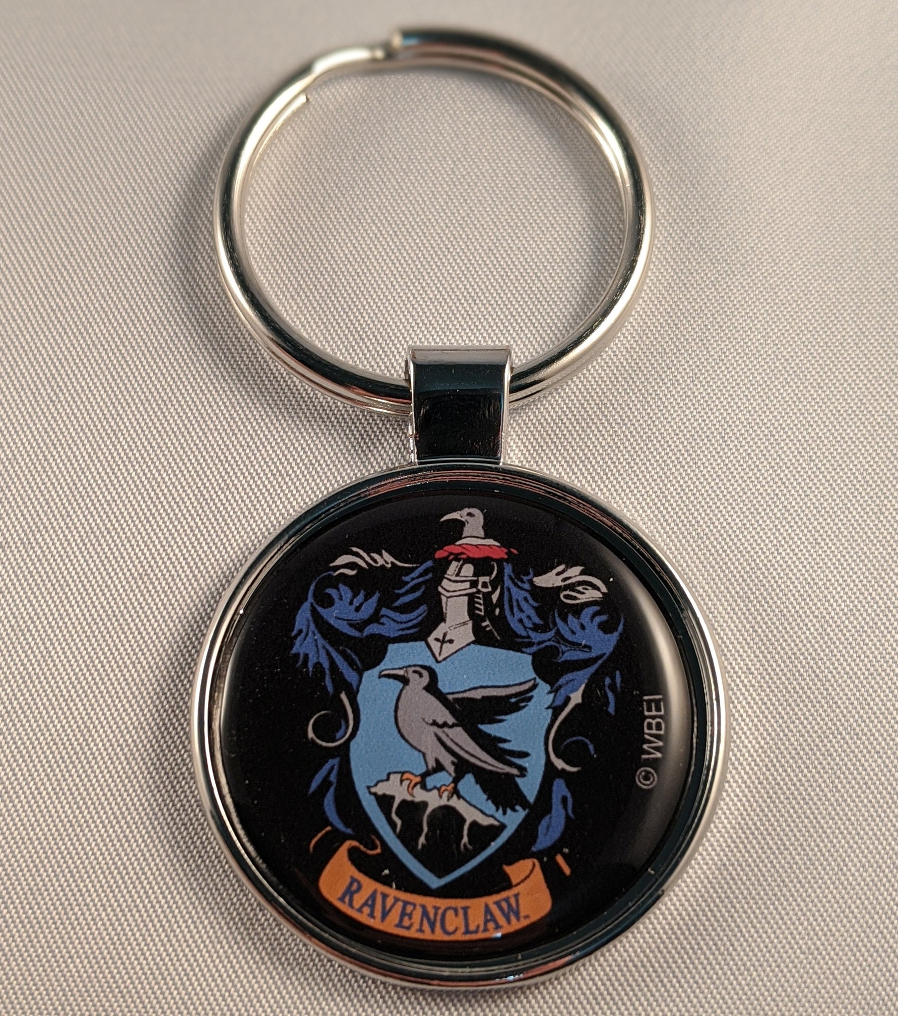 Harry Potter Hogwarts House Crest Keychain 5pk Gryffindor Hufflepuff Ravenclaw Slytherin Logo Set