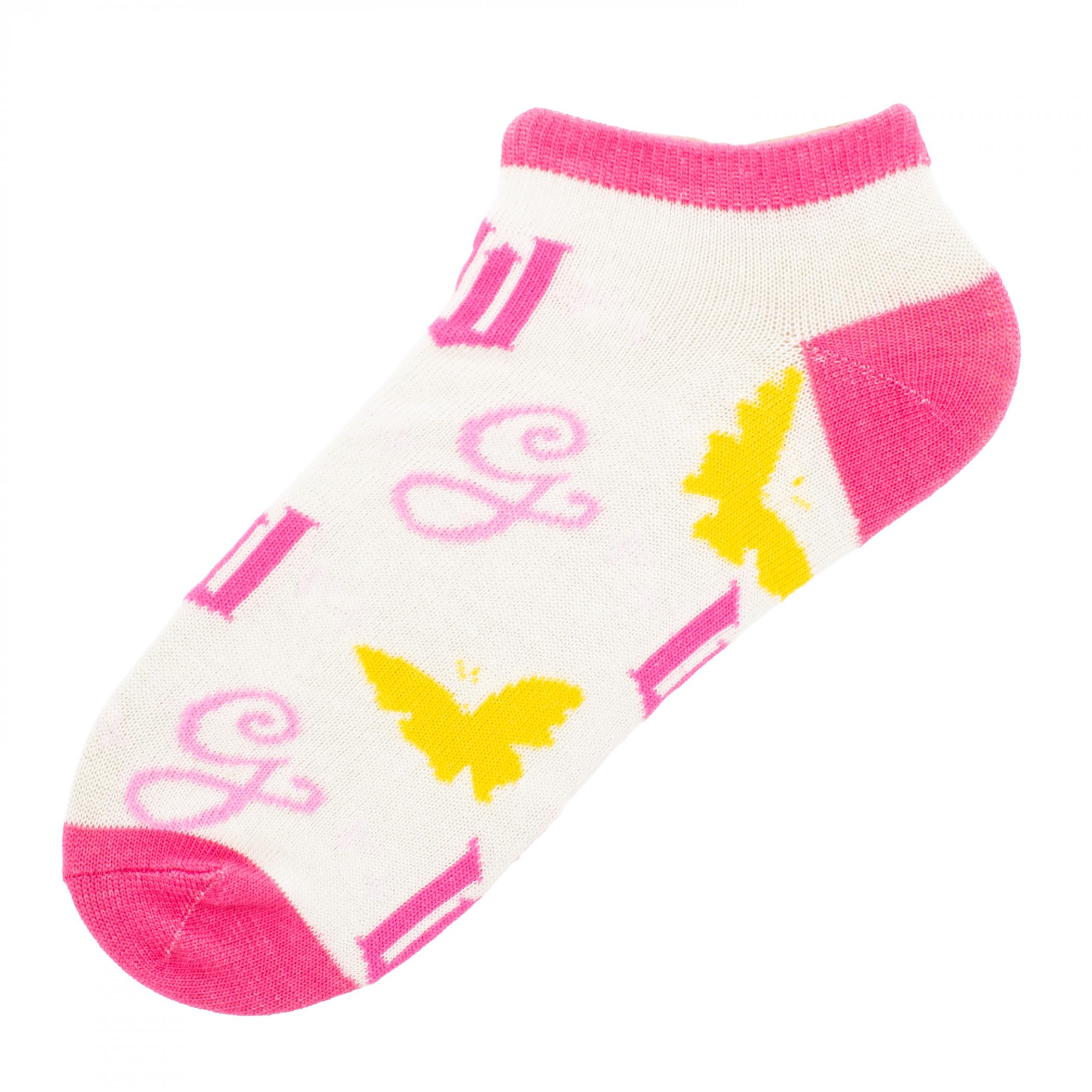 Wicked Women's 5-Pack Low-Cut Ankle Socks