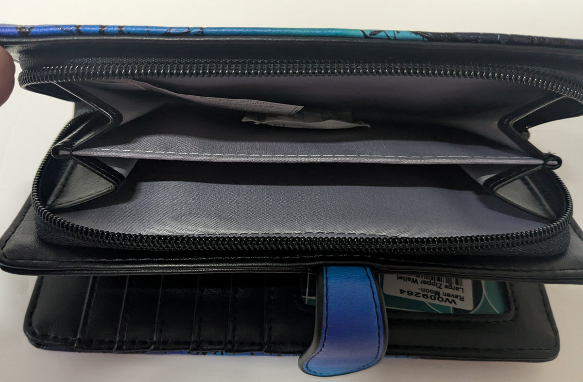 Raven Moon Wallet Women's Large Wallet