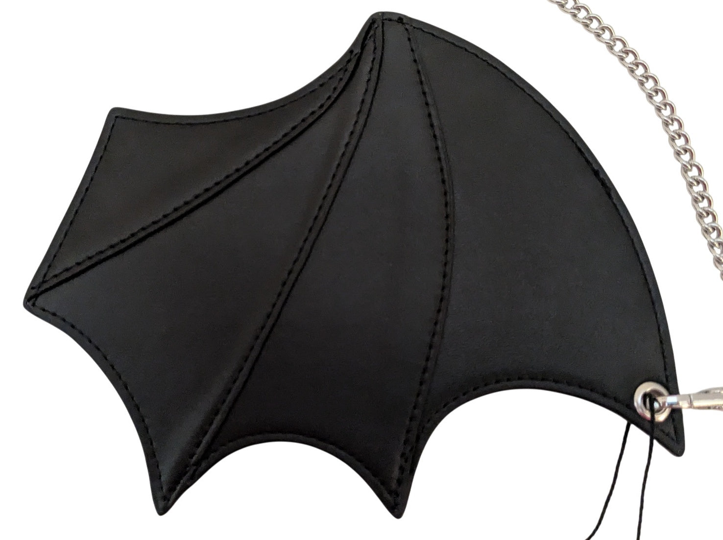 Bat Wing Credit Card ID Holder Travel Wallet With Chain