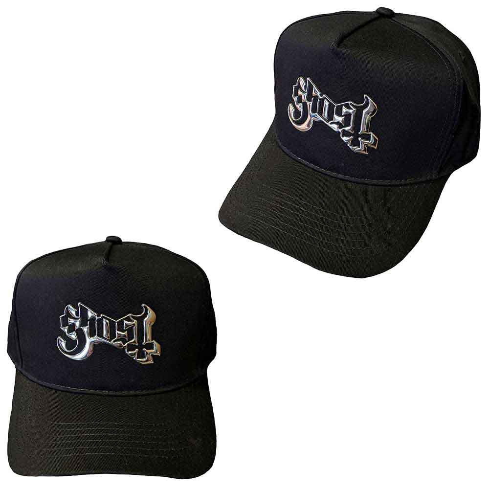 Ghost Sonic Silver Logo Baseball Cap Official Band Hat