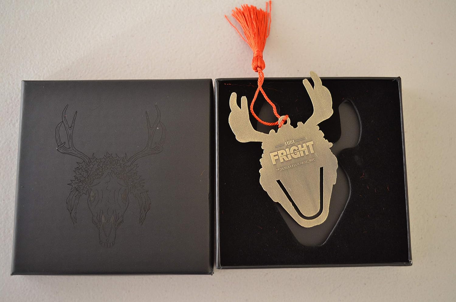Mari Lwyd Horse Skull: Dual-Use Ornament & Bookmark from Loot Fright Legends