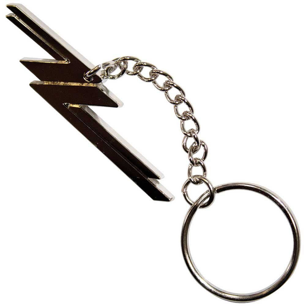 Official ZZ Top Keychain: Twin Z's Classic Rock Band Logo Key Ring