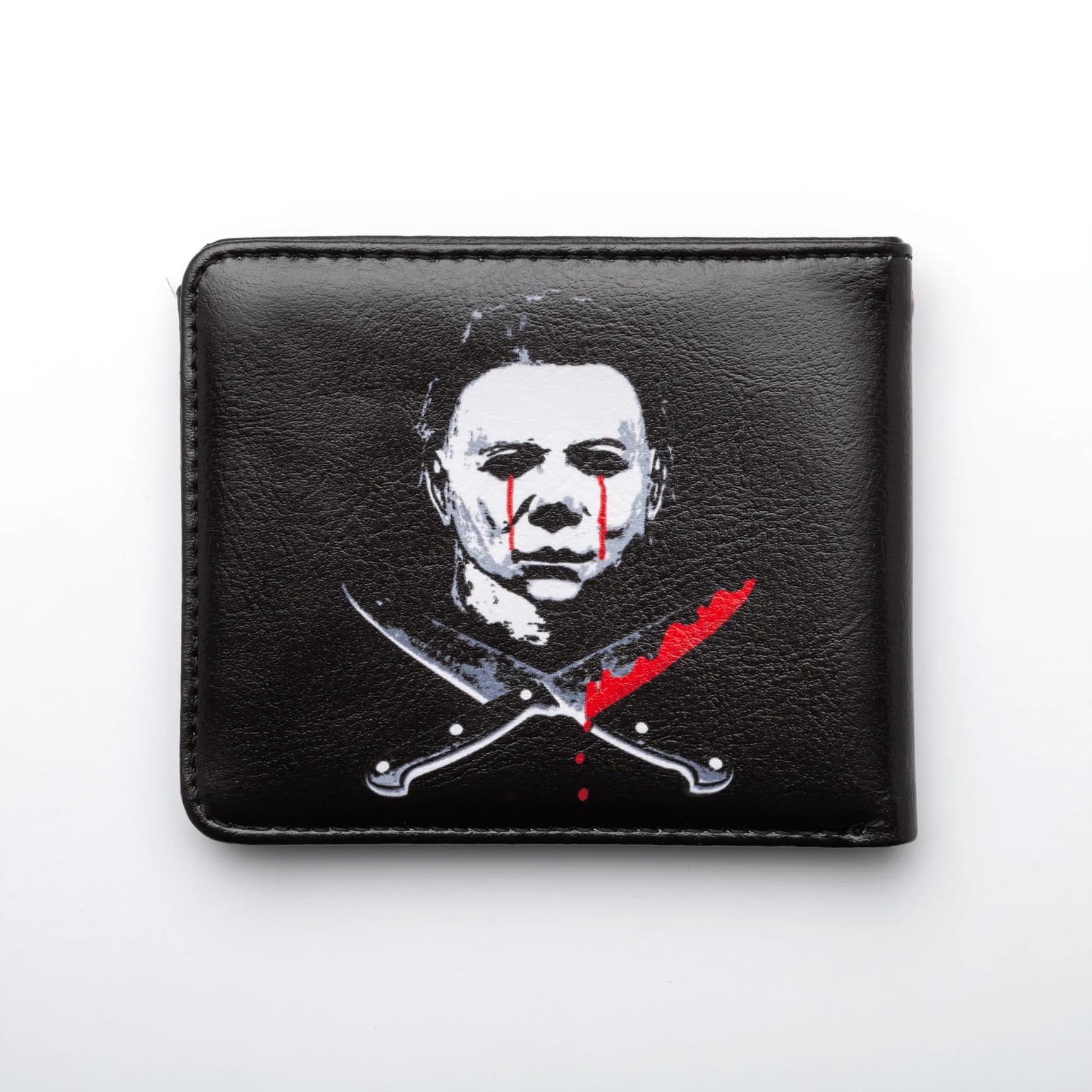 Michael Myers Bleeding Eyes Bi-Fold Wallet Official Halloween II Movie Merch