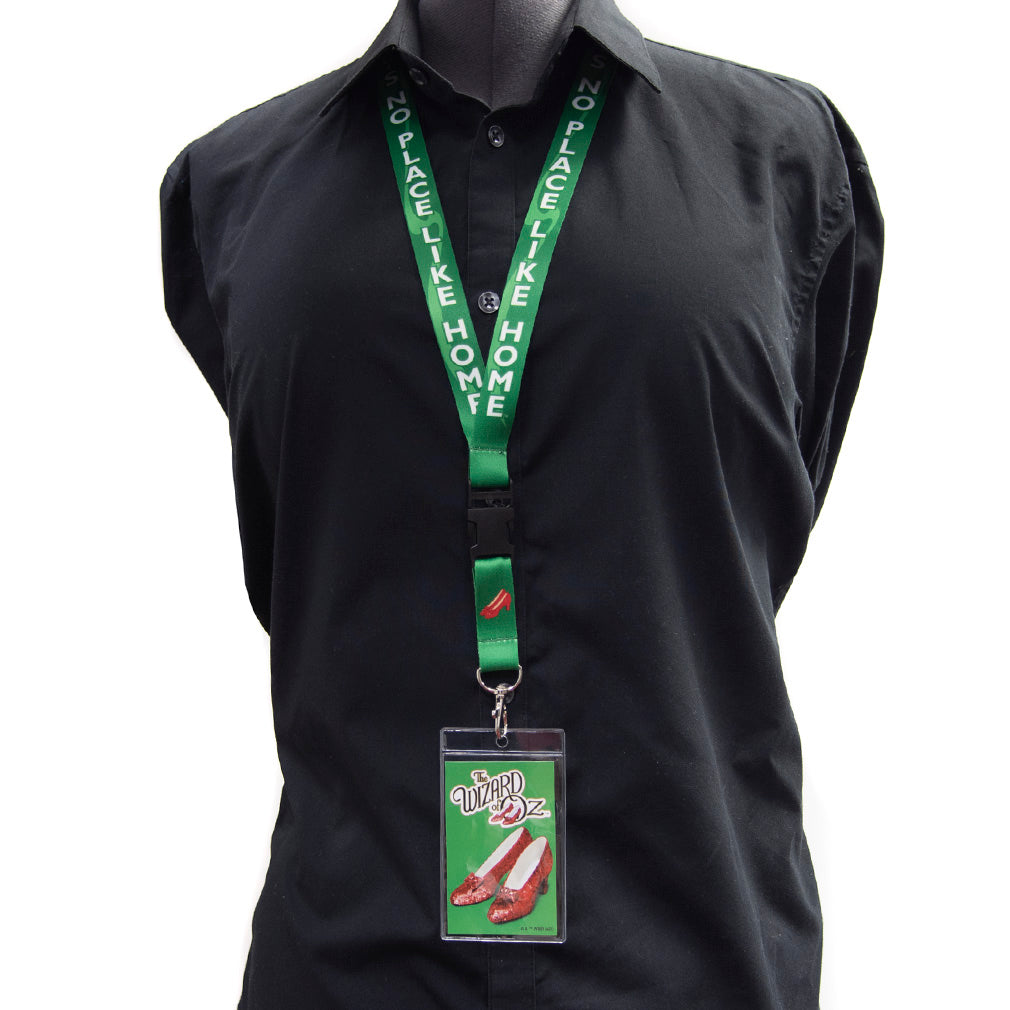 Wizard of Oz Lanyard ID Badge Holder There's No Place Like Home Official Movie