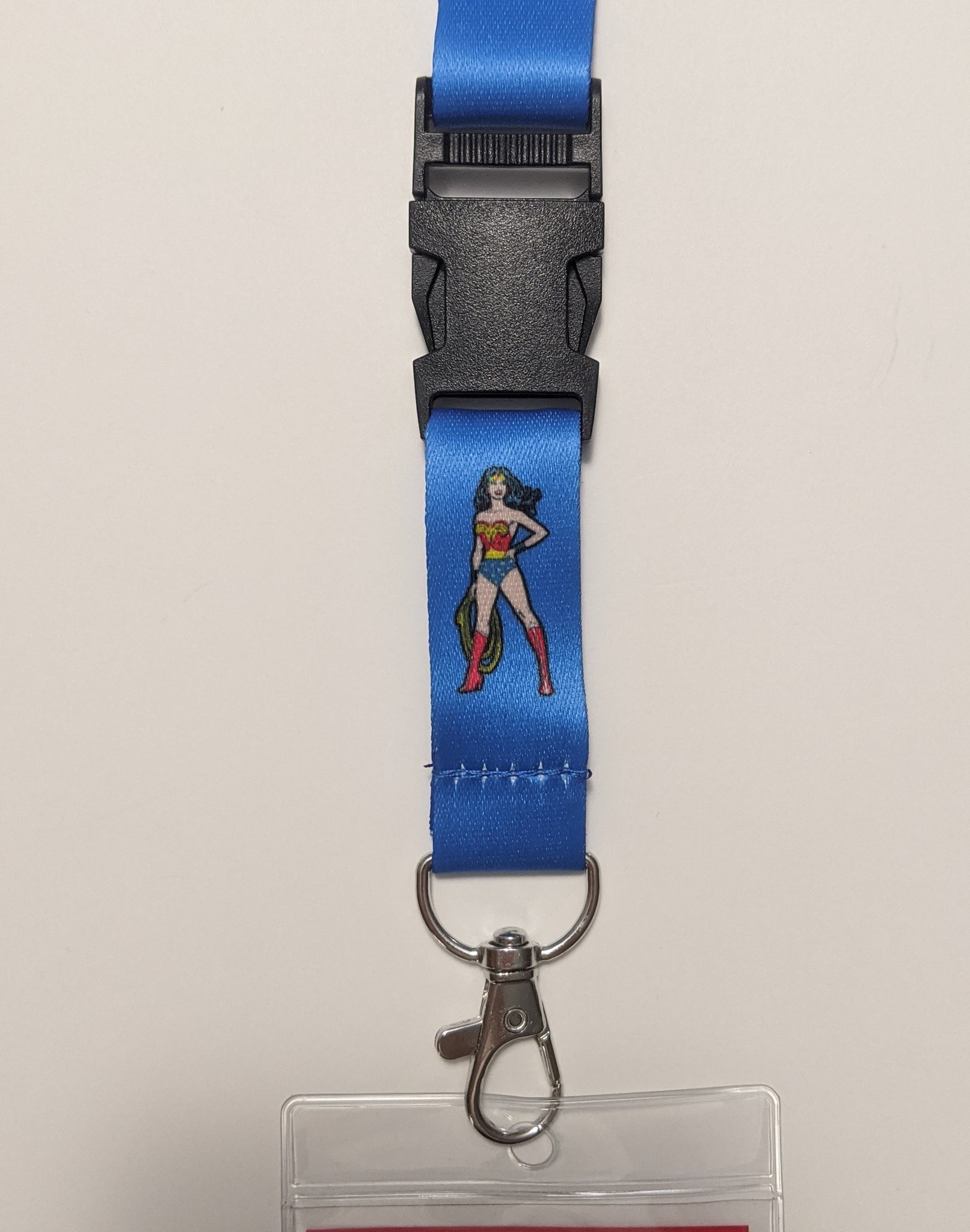 Wonder Woman  ID Badge Holder Lanyard & Keychain Bundle - DC Comics Superhero