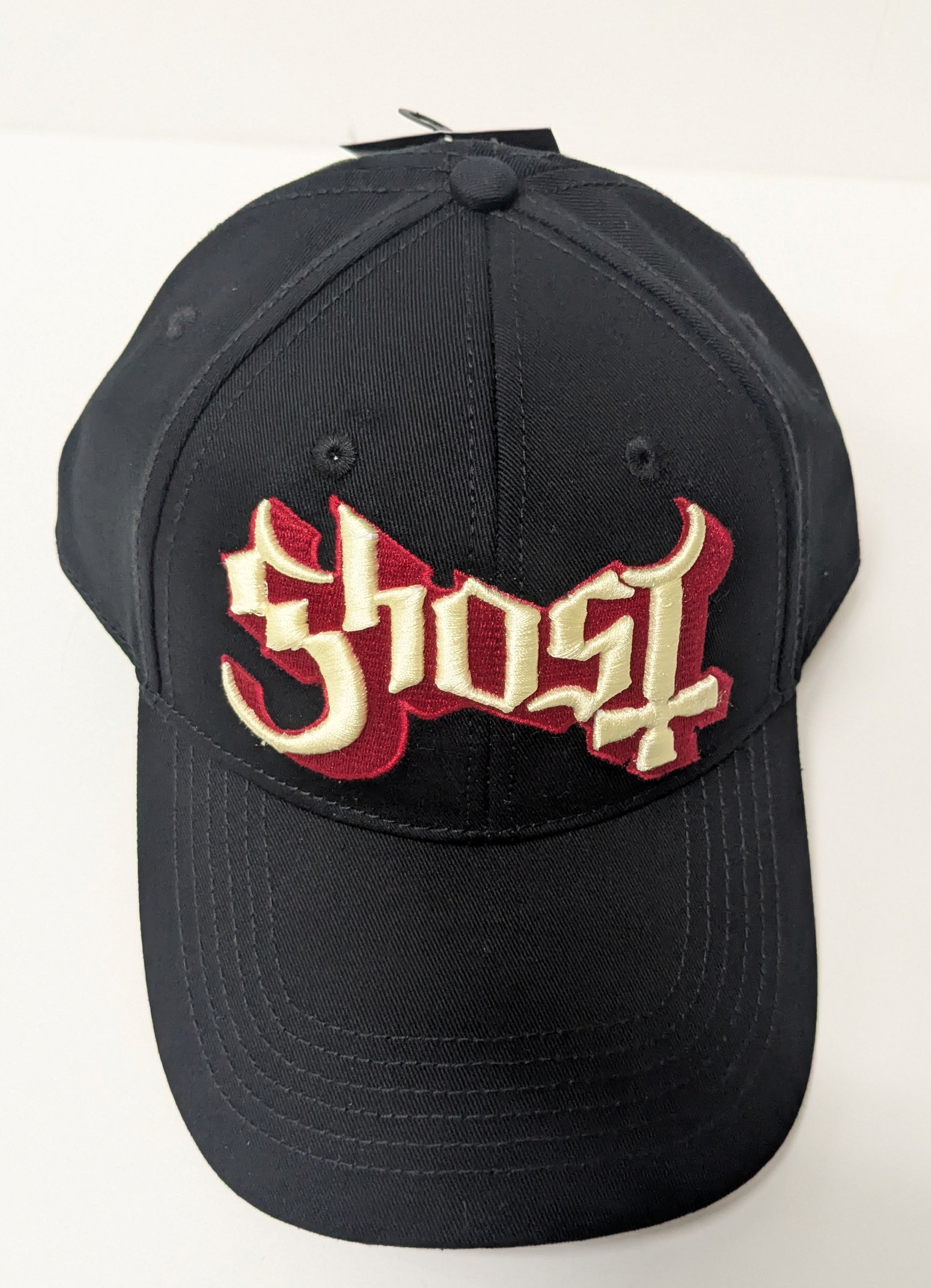 Ghost Embroidered Logo Snapback Hat Official Band Cap