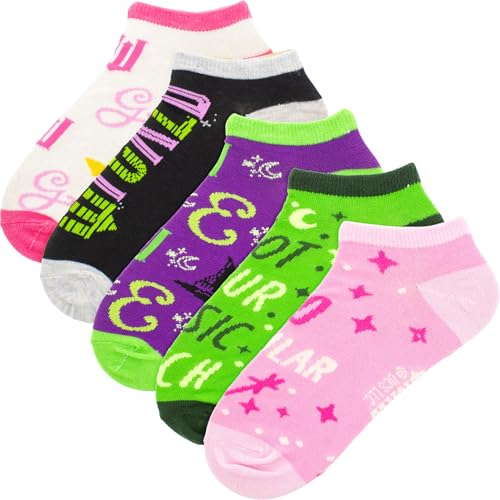 Wicked Women's 5-Pack Low-Cut Ankle Socks