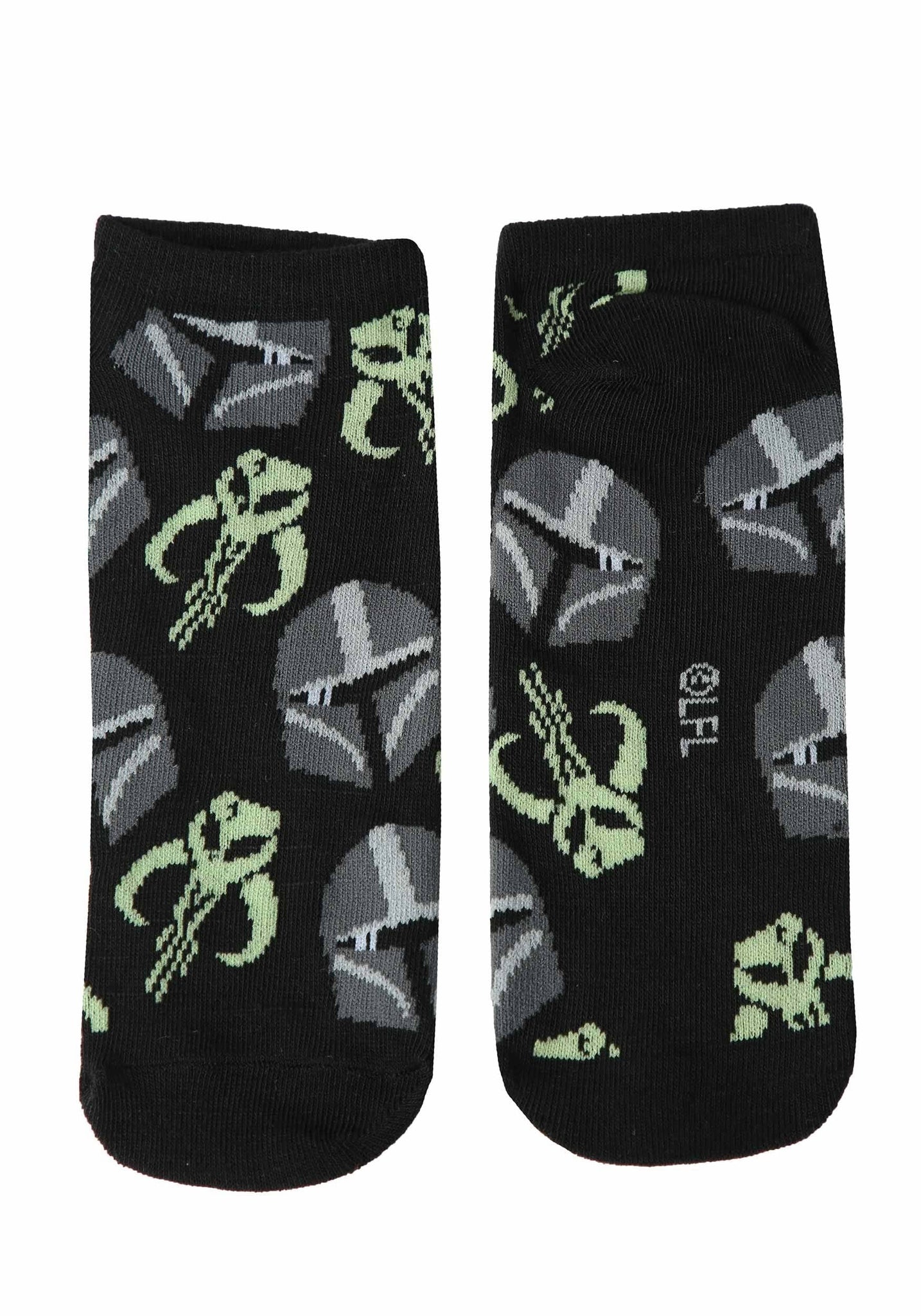 Star Wars The Mandalorian Grogu Baby Yoda Women's Ankle Socks 6 Pair Pack